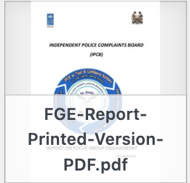 FGE Report - Printed Version PDF